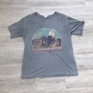 Modish rebel graphic t